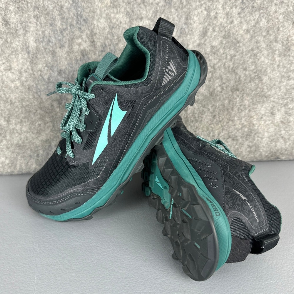 Altra Trail Running Shoe Womens 6.5 Black Lone Peak 6 AL0A548E043 Low Top Mesh